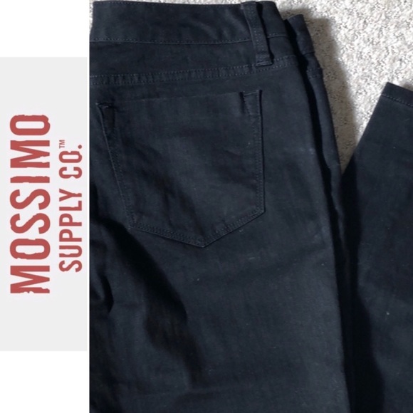 ♻️👖 Black Skinny Jeans MOSSIMO - Picture 5 of 7